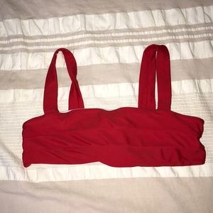 tilly’s red swimsuit top